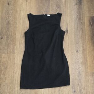 Le Lis Collection Black 100% Cotton Mini Dress Women's Large